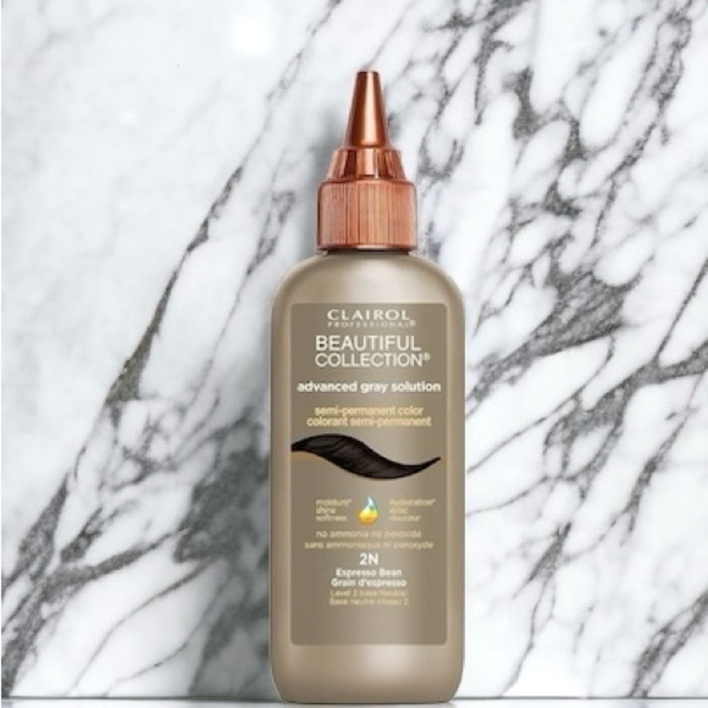 Clairol Beautiful Collection Advanced Gray Solution Semi-Permanent Hair Color